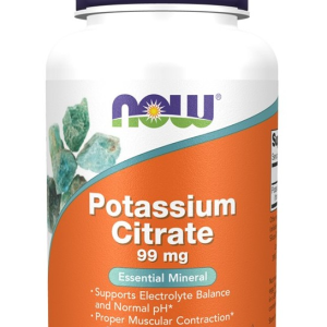 Potassium Citrate 99 mg Veg 180 Capsules